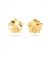 PENDIENTES ACERO KRISTALINA DPE005
