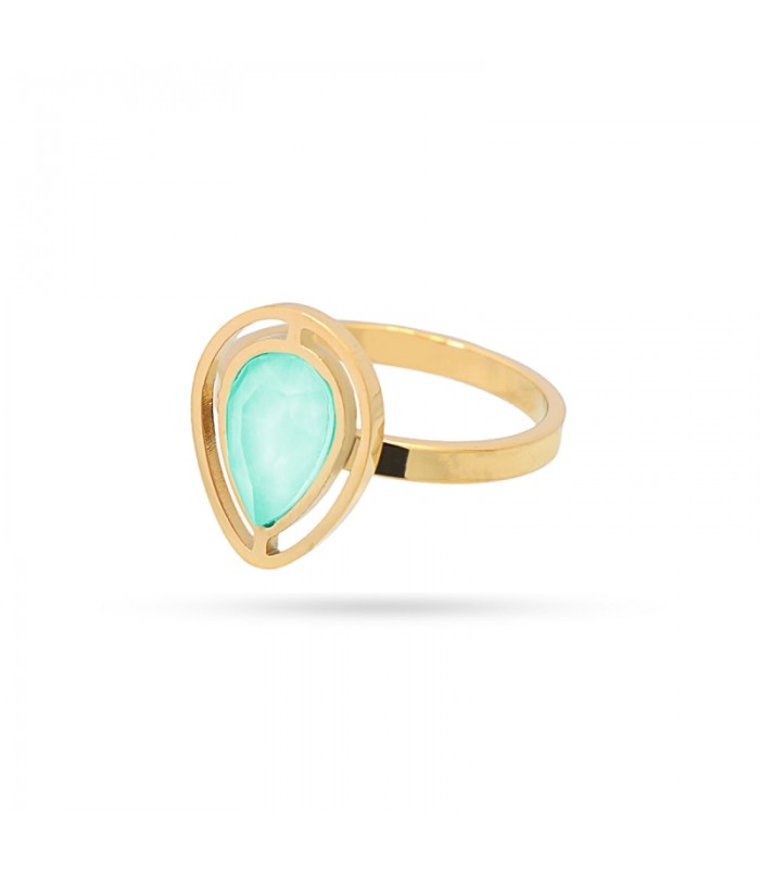 ANILLO ACERO CAMOMILA BAN116