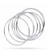 SET/7 BRAZALETES ACERO 2*60MM T60 CPU071