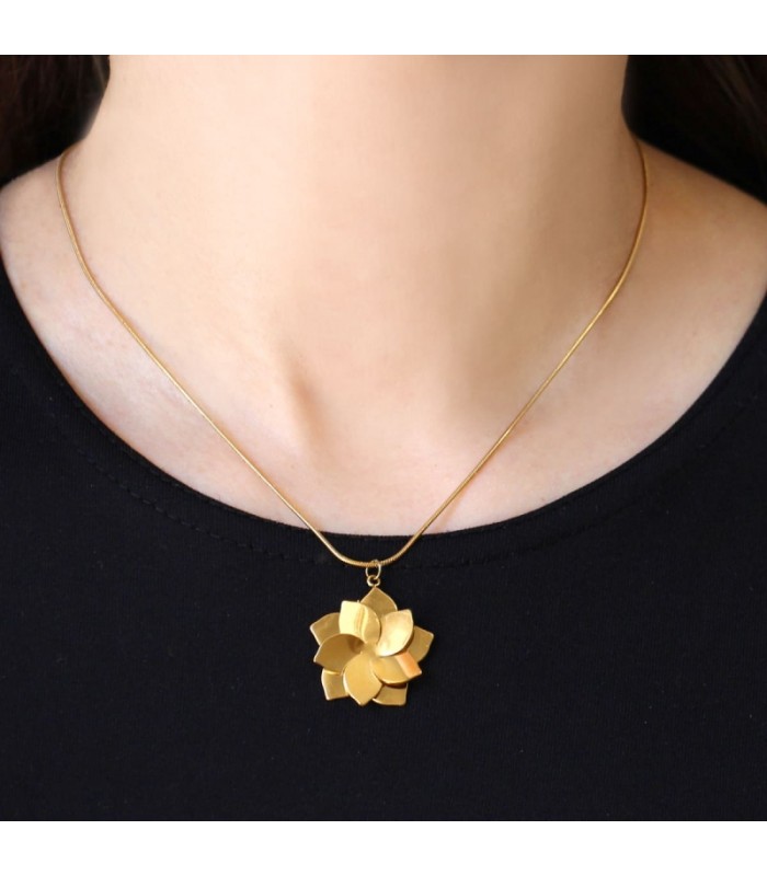 COLLAR ACERO KRISTALINA BCO885