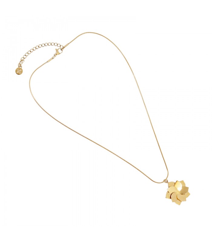 COLLAR ACERO KRISTALINA BCO885