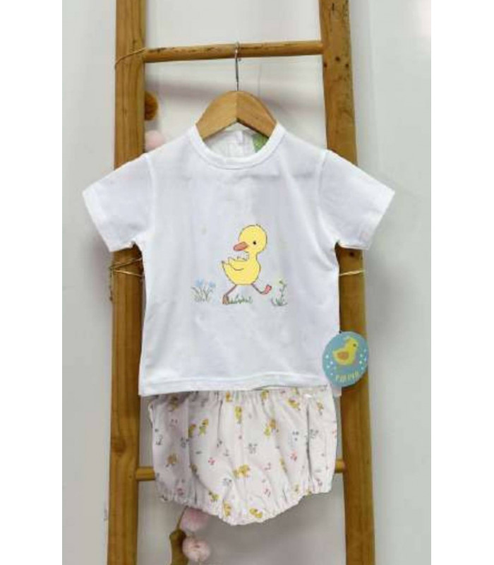 CAMISETA+ESTRICADO PATITOS PIO PIO VP674