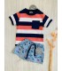 CAMISETA+BERMUDA FONDO MARINO MON PETIT BONBON VM038/43
