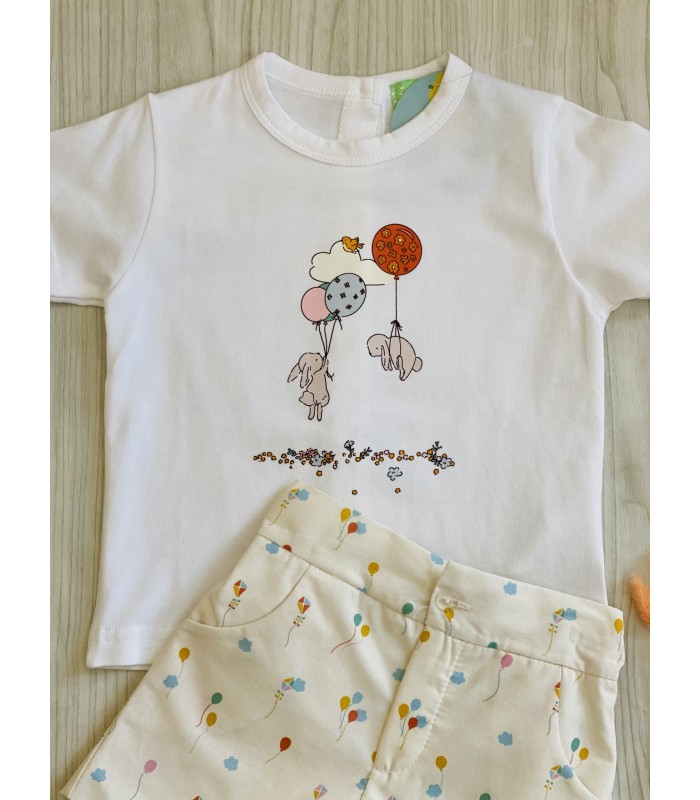 CAMISETA+PANTALON GLOBOS PIO PIO VP678P