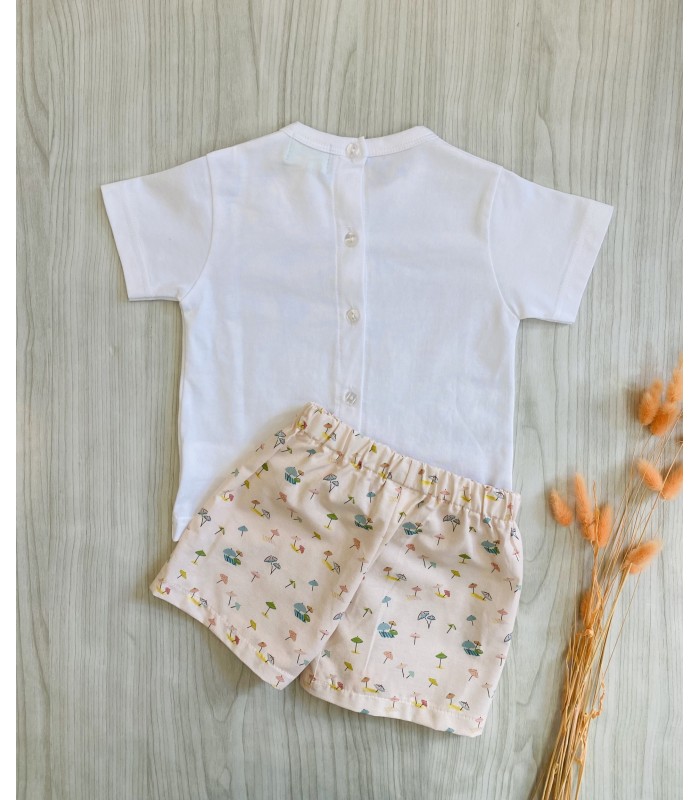 CAMISETA+BERMUDA PLAYA PIO PIO VP611