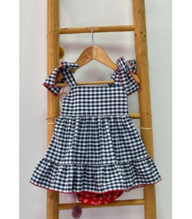 JESUSITO VICHY AZUL MON PETIT BONBON VM140