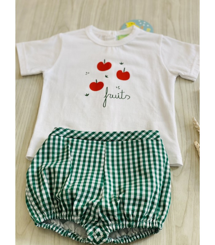CAMISETA+ESTRICADO FRUITS PIO PIO VP658