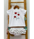 CAMISETA+BRAGUITA FRUITS PIO PIO VP653