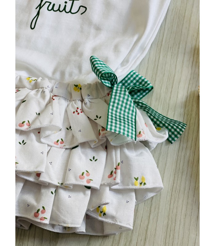 CAMISETA+BRAGUITA FRUITS PIO PIO VP653