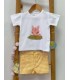CAMISETA+PANTALON CERDITO PIO PIO VP665