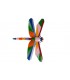 FIGURA LIBELULA RESINA POP ART 36x26x4CM 567560