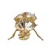 FIGURA ESCARABAJO RESINA ESPEJO 19x12x7CM 567580
