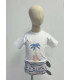 CAMISETA+ESTRICADO PALMERAS MON PETIT BONBON VM190/192179