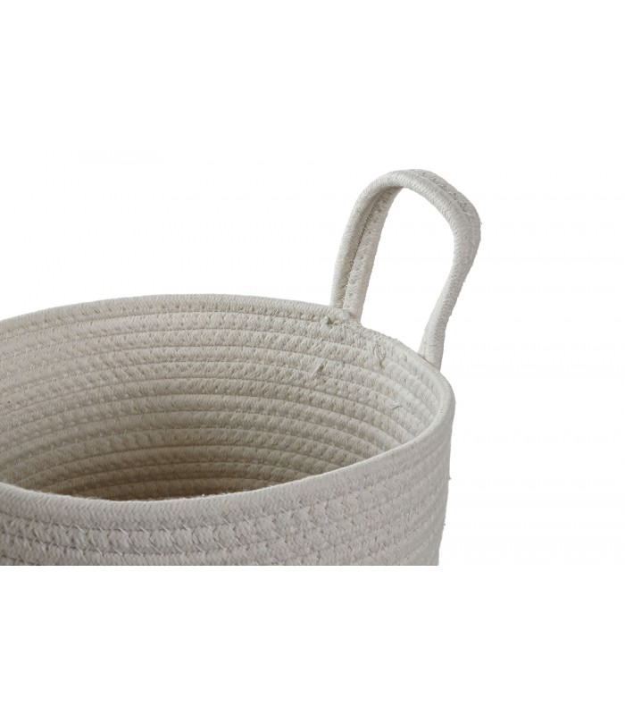 CESTA ALGODON 22H*25CM DC-191157