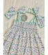 VESTIDO ELÁSTICO LEOPARDO MON PETIT BONBON VM052212