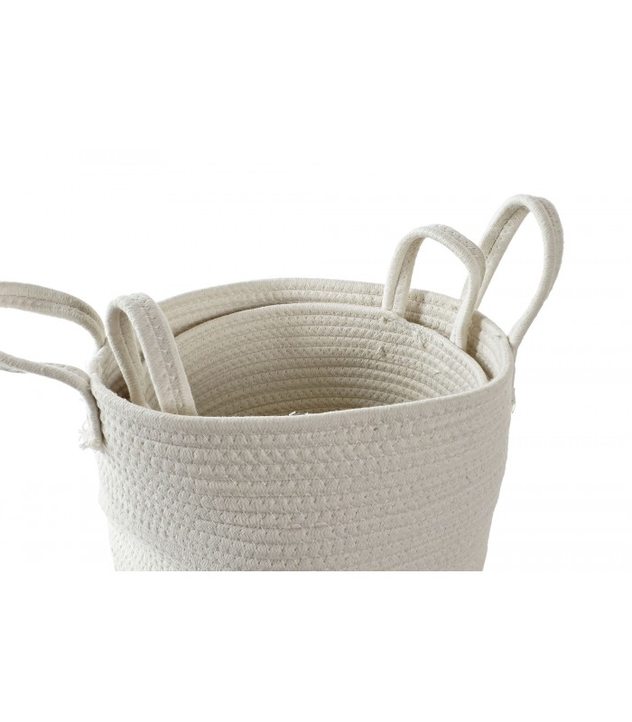 CESTA ALGODON 22H*25CM DC-191157