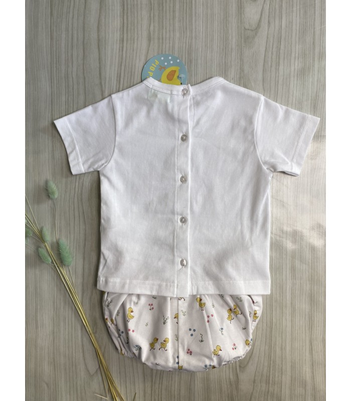 CAMISETA+ESTRICADO PATITOS PIO PIO VP674
