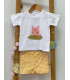 CAMISETA+PANTALON CERDITO PIO PIO VP665