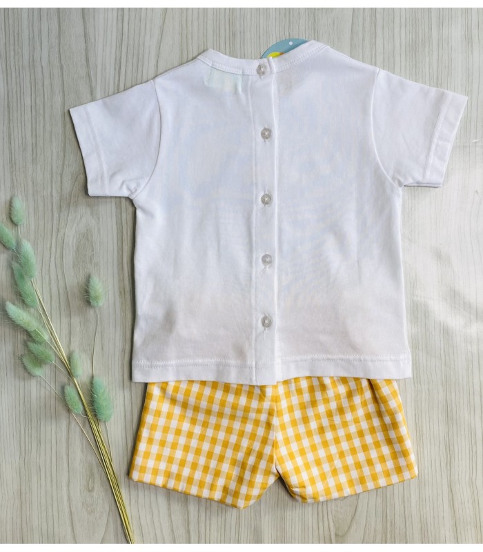 CAMISETA+PANTALON CERDITO PIO PIO VP665