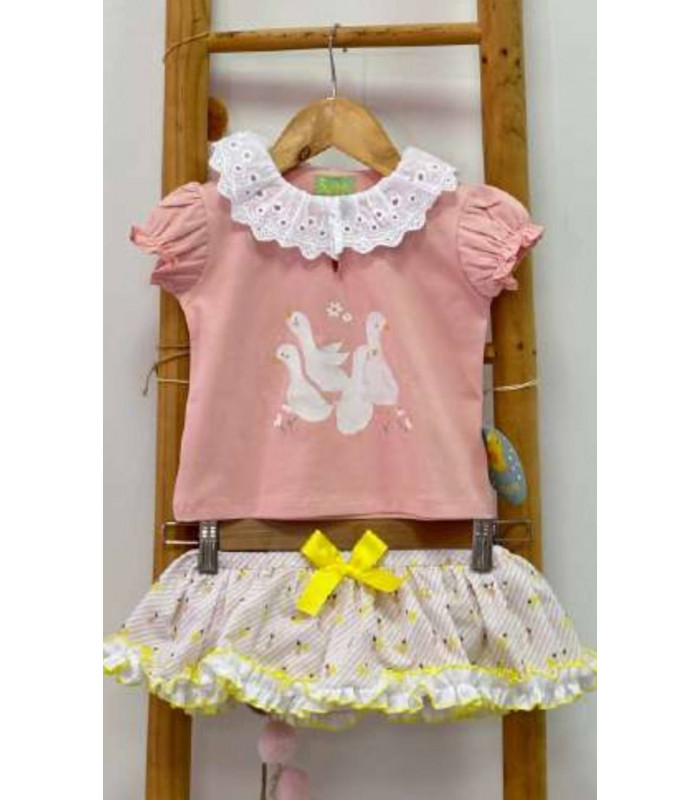 CAMISETA+BRAGUITA LIMONES PIO PIO VP642