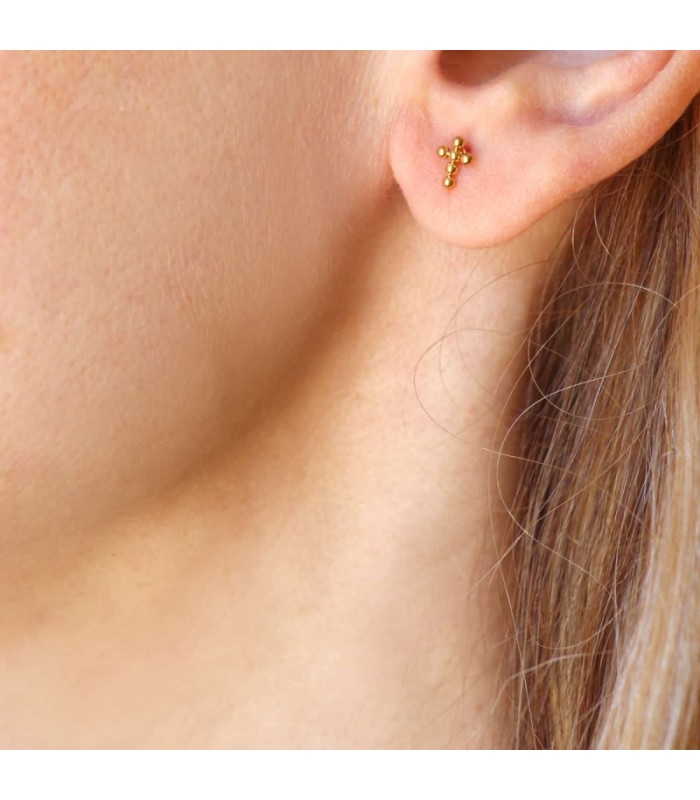 PIERCING CRUZ ACERO VERÓNICA CPE853