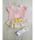 CAMISETA+BRAGUITA LIMONES PIO PIO VP642