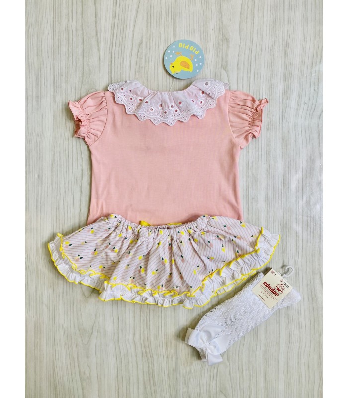 CAMISETA+BRAGUITA LIMONES PIO PIO VP642