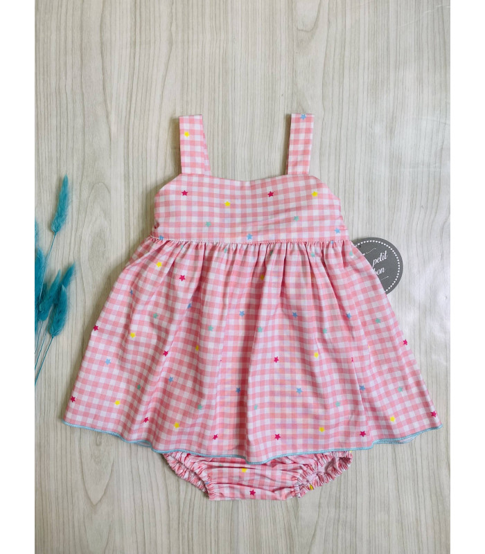 JESUSITO VICHY ROSA MON PETIT BONBON VM302