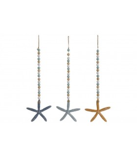 DECORACION ESTRELLA RESINA Y MDF 17*2.5*64CM LM-210841