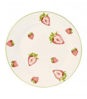 PLATO PORCELANA FRESAS 20*20*2CM PC-217514