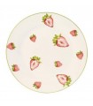 PLATO PORCELANA FRESAS 20*20*2CM PC-217514