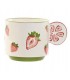 MUG PORCELANA FRESAS 300ML (12.6*9.3*7.7CM) PC-217516