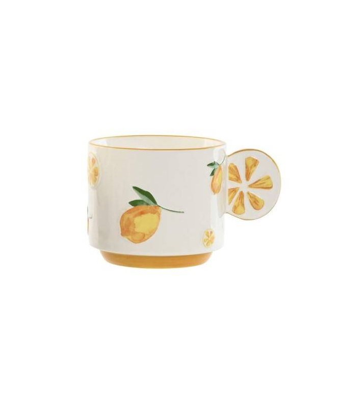 MUG PORCELANA LIMONES 300ML (12.6*9.3*7.7CM) PC-217516