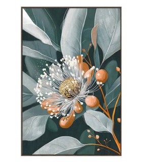 CUADRO LIENZO FLOR 83*4*123CM CU-218660