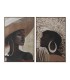 CUADRO LIENZO 80*4.5*120CM CHICA SOMBRERO CU-214754