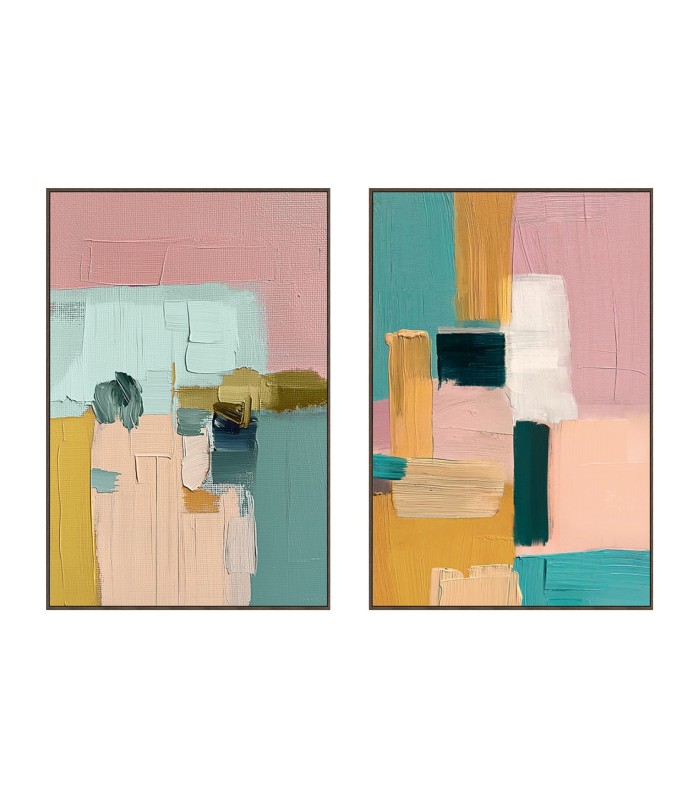 CUADRO LIENZO ABSTRACTO 83*4*123CM CU-218673