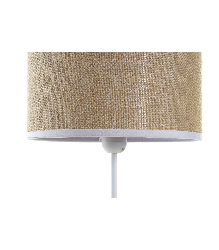 LAMPARA SOBREMESA PIE METAL 25*25*63CM LA-180793