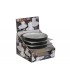PORTAVELAS GRES 15*15*2CM PV-217282
