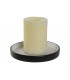 PORTAVELAS GRES 15*15*2CM PV-217282