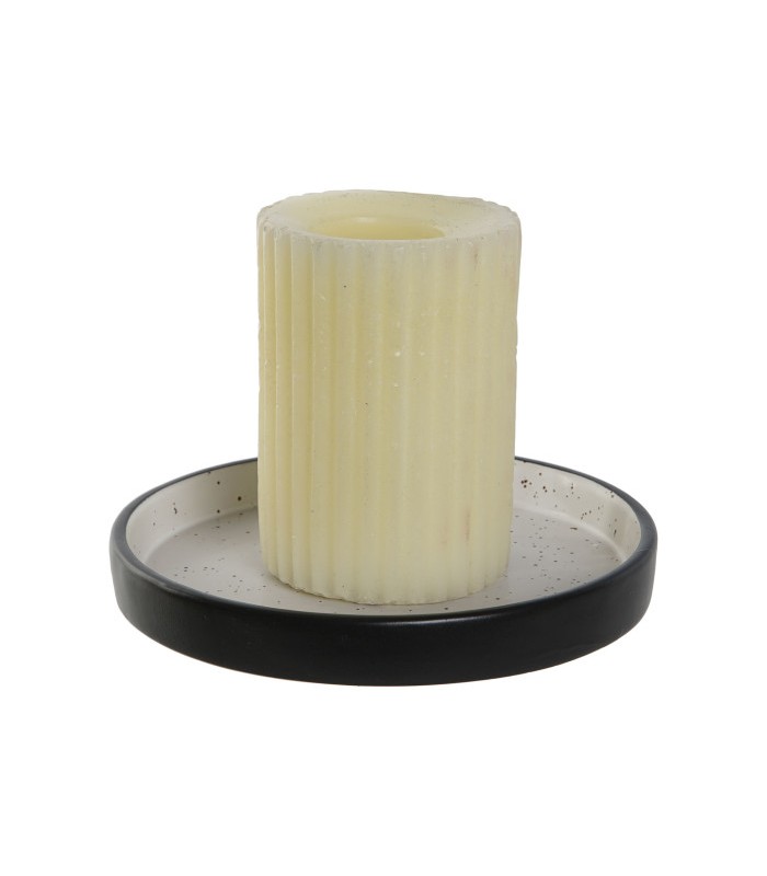 PORTAVELAS GRES 15*15*2CM PV-217282