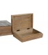 CAJA MADERA DE MANGO SETAS 25.5*18*8CM LD-215272