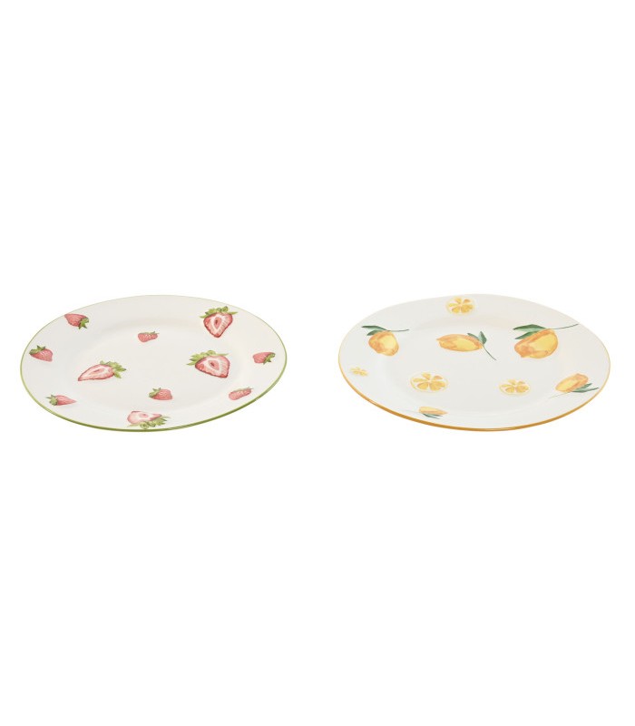 PLATO PORCELANA LIMONES 20*20*2CM PC-217514