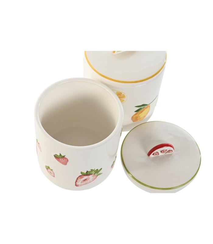BOTE PORCELANA LIMONES 11.5*11.5*14.2CM PC-217520