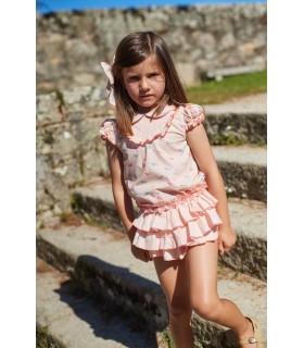 BLUSA PERRITOS P.FRUNCIDA+BRAGUITA MILÚ 9285 LA MARTINICA