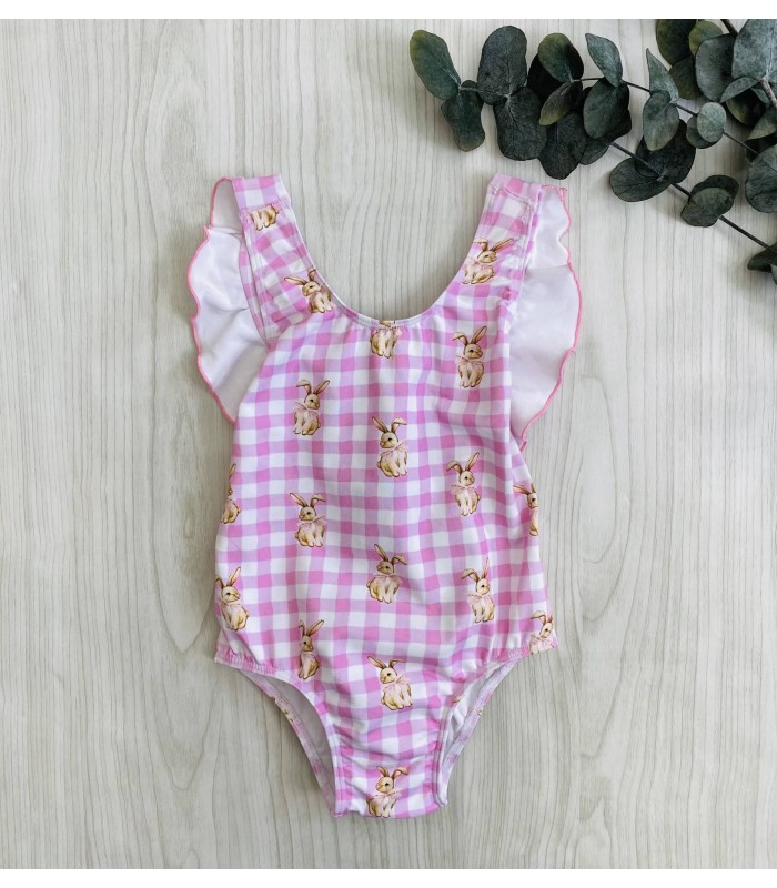 BAÑADOR CRUZADO CONEJITOS EASTER 9646 LA MARTINICA