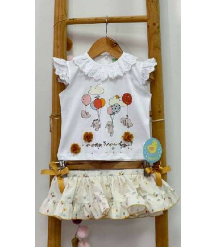 CAMISETA+BRAGUITA GLOBOS VP625 PIO PIO