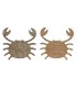 DECORACION PARED CANGREJO 55*5*53CM DP-218169