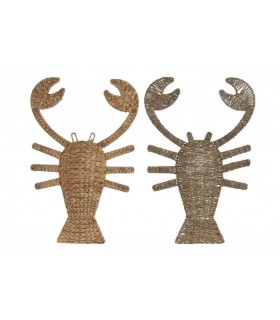 DECORACION PARED LANGOSTA 42*5*65CM DP-218171