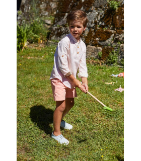 CAMISA M/L CUADROS BAMBI SUEÑOS 9145 LA MARTINICA