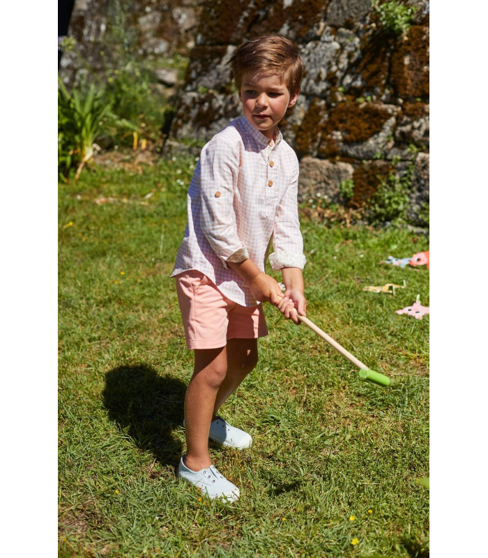 CAMISA M/L CUADROS BAMBI SUEÑOS 9145 LA MARTINICA